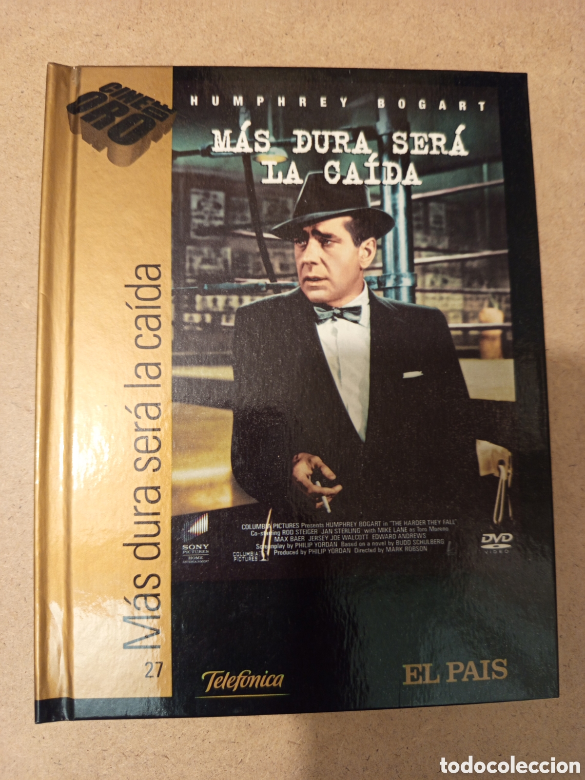 Cine: MAS DURA SERA LA CAIDA (DIRECTOR: MARK ROBSON) LIBRO DVD