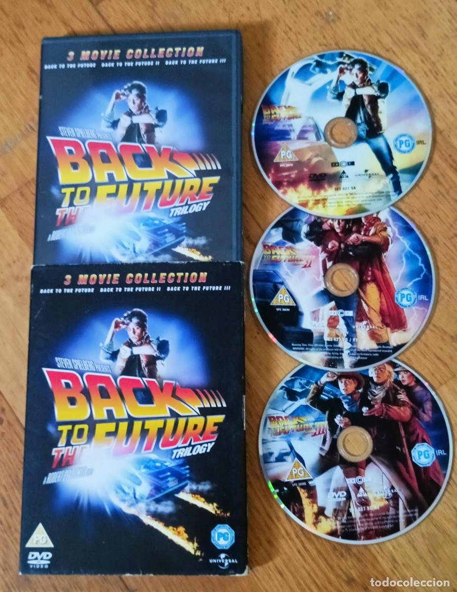 Cine: Back to the future 3 movie Collection UK EDITION .REGRESO AL FUTURO 1 , 2 Y 3 .Trilogia en ENGLISH
