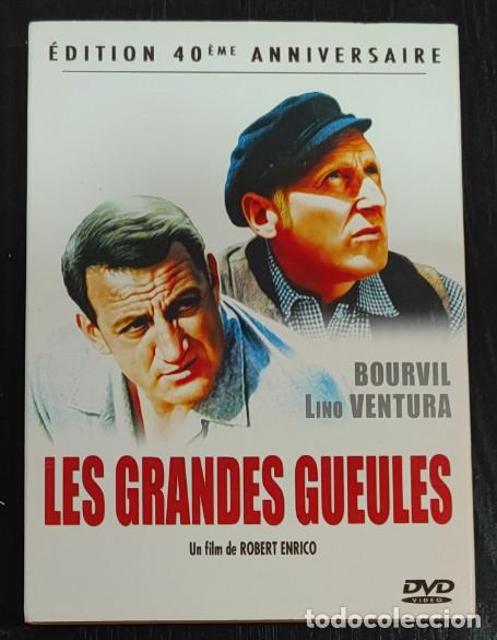 Cine: LES GRANDES GUEULES, &Eacute;DITION 40 ANNIVERSAIR,E BOURVIL LINO VENTURA, DVD, V.O. FRANCES