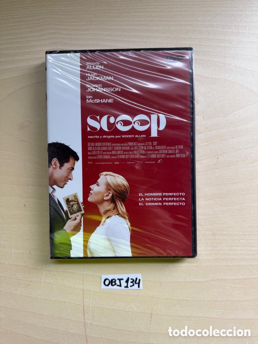 Cine: DVD scoop escrita y dirigida por woody allen