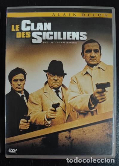 Cine: LE CLAN DES SICILIENS, ALAIN DELON, EAN GABIN, LINO VENTURA, DVD, V.O. VARIOS IDIOMAS