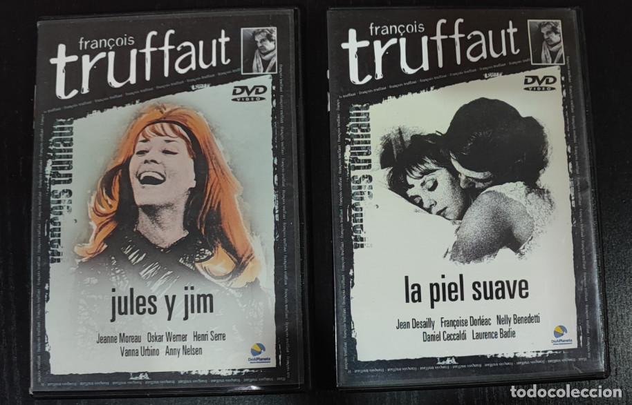 Cine: LOTE DE 2 PELICULAS EN DVD, FRANCOIS TRUFFAUT, JULES Y JIM, LA PIEL SUAVE