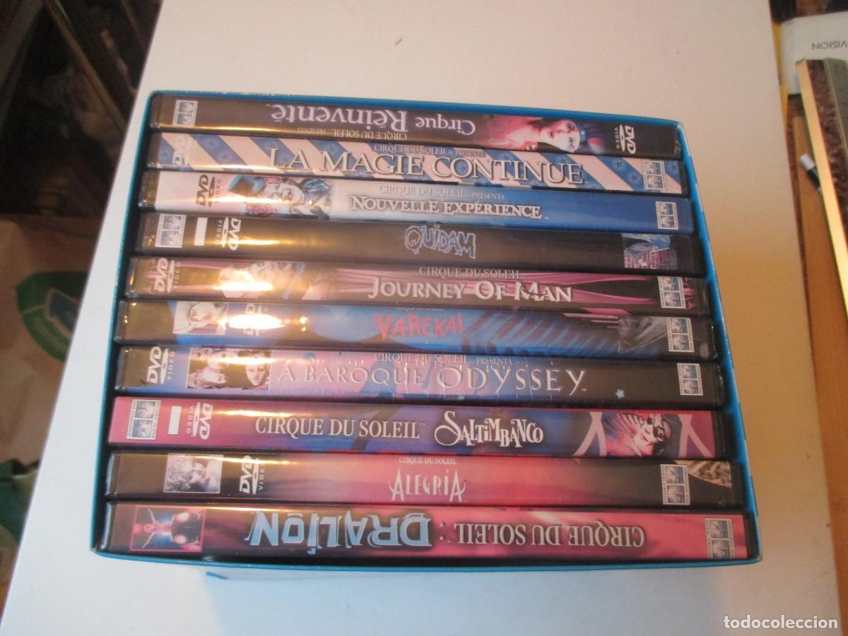 Cine: Cirque du Soleil ( 10 DVD ) W40207