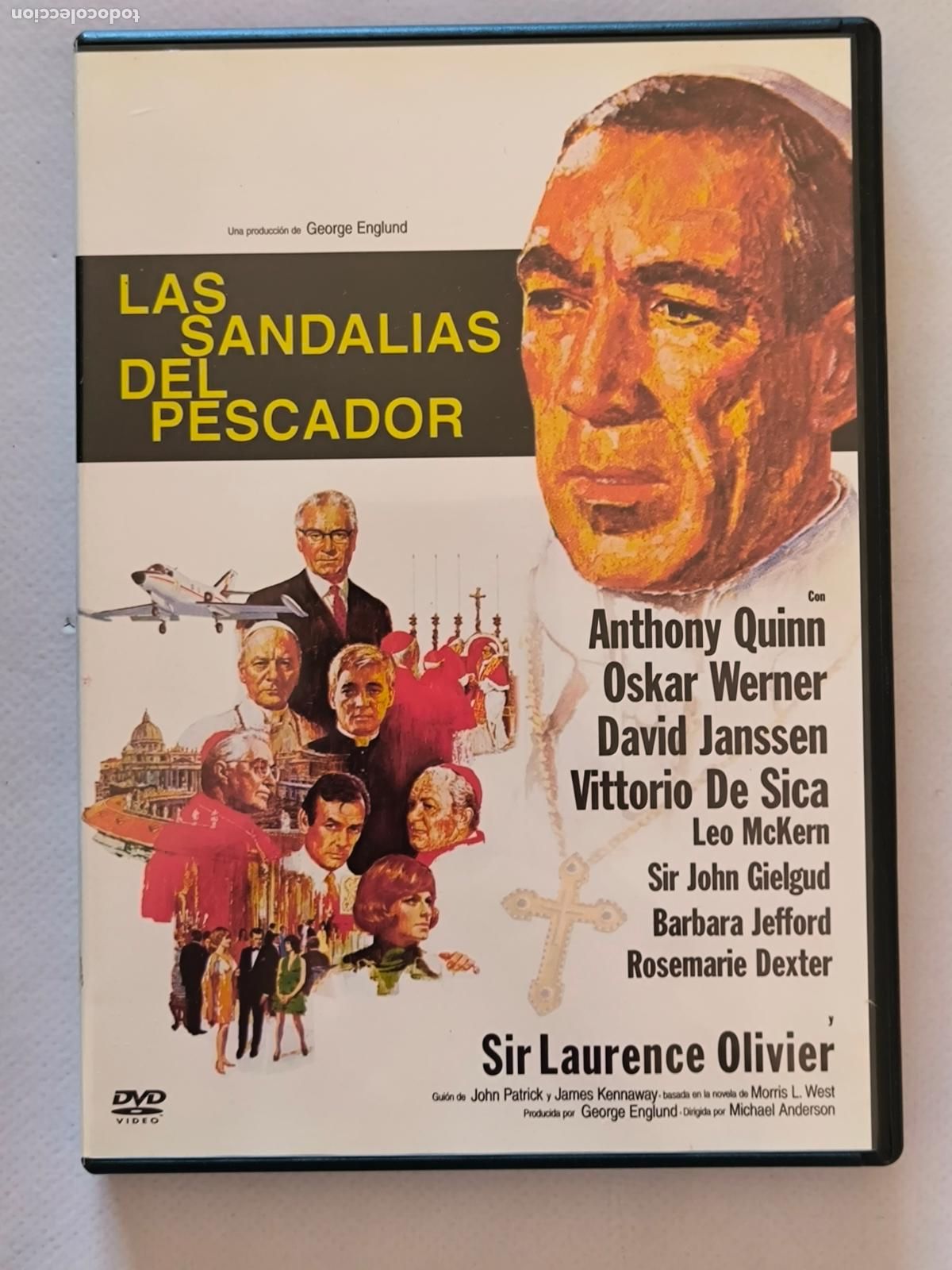 Cine: DVD LAS SANDALIAS DEL PESCADOR &ndash; ANTHONY QUINN (5F4w)