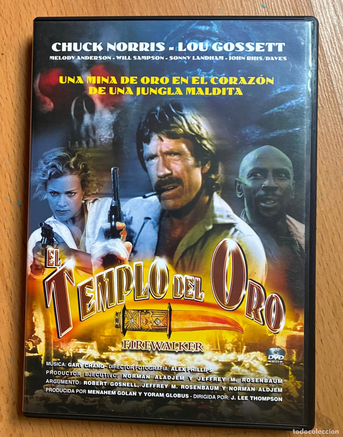 Cine: EL TEMPLO DEL ORO, CHUCK NORRIS, LOU GOSSETT DVD
