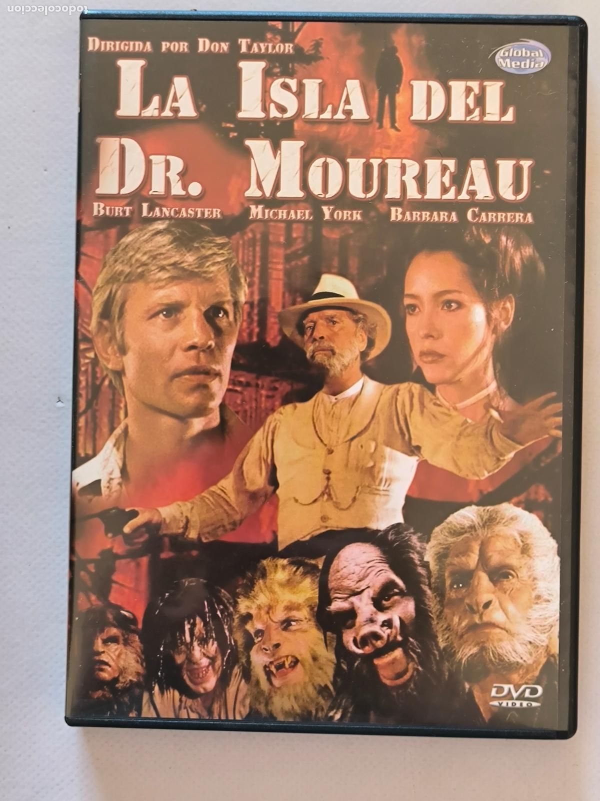 Cine: DVD LA ISLA DEL DR. MOREAU - DON TAYLOR, BURT LANCASTER (5F5w)