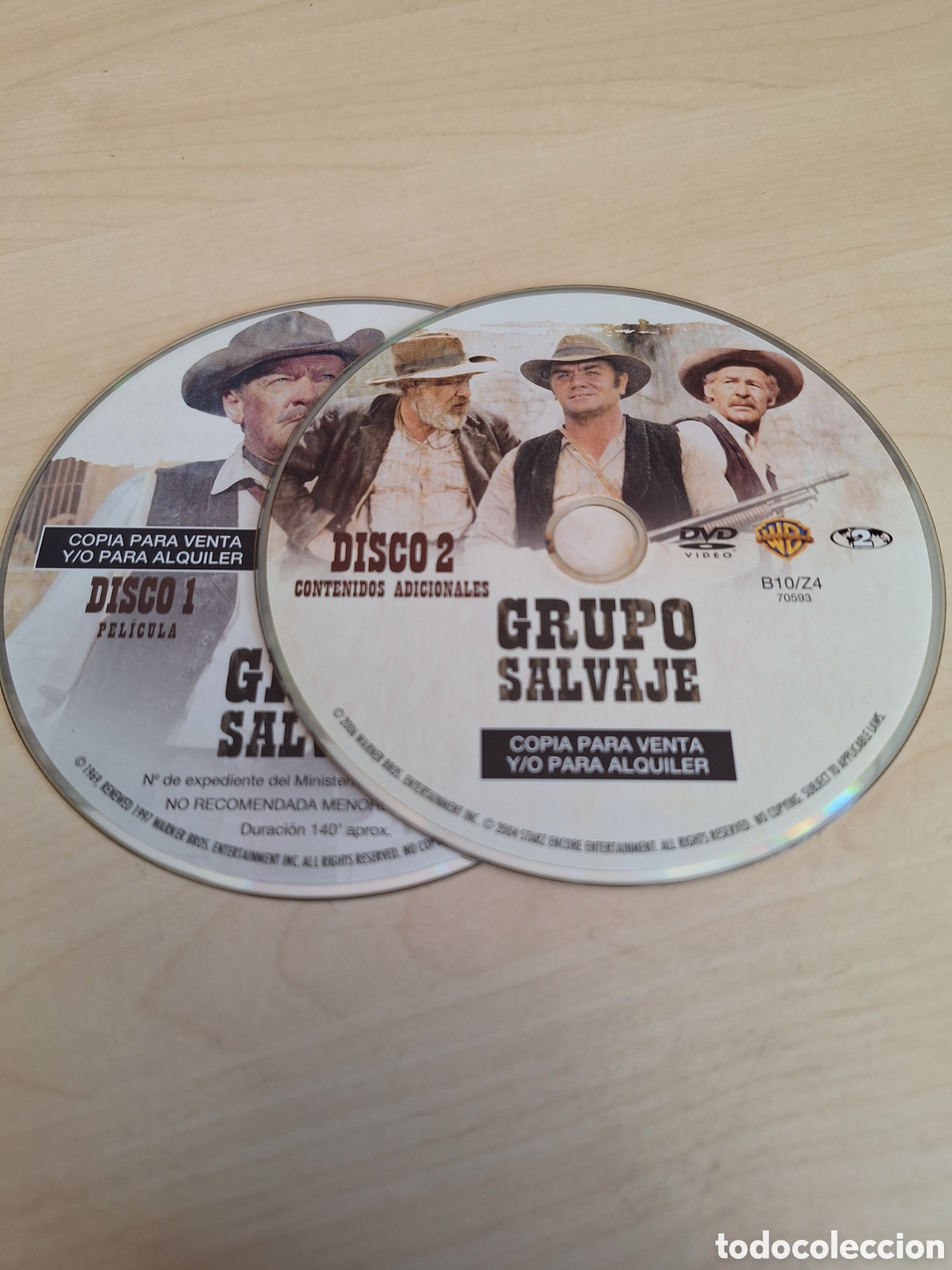 Cine: SD1689 grupo salvaje DVD SOLO DISCO