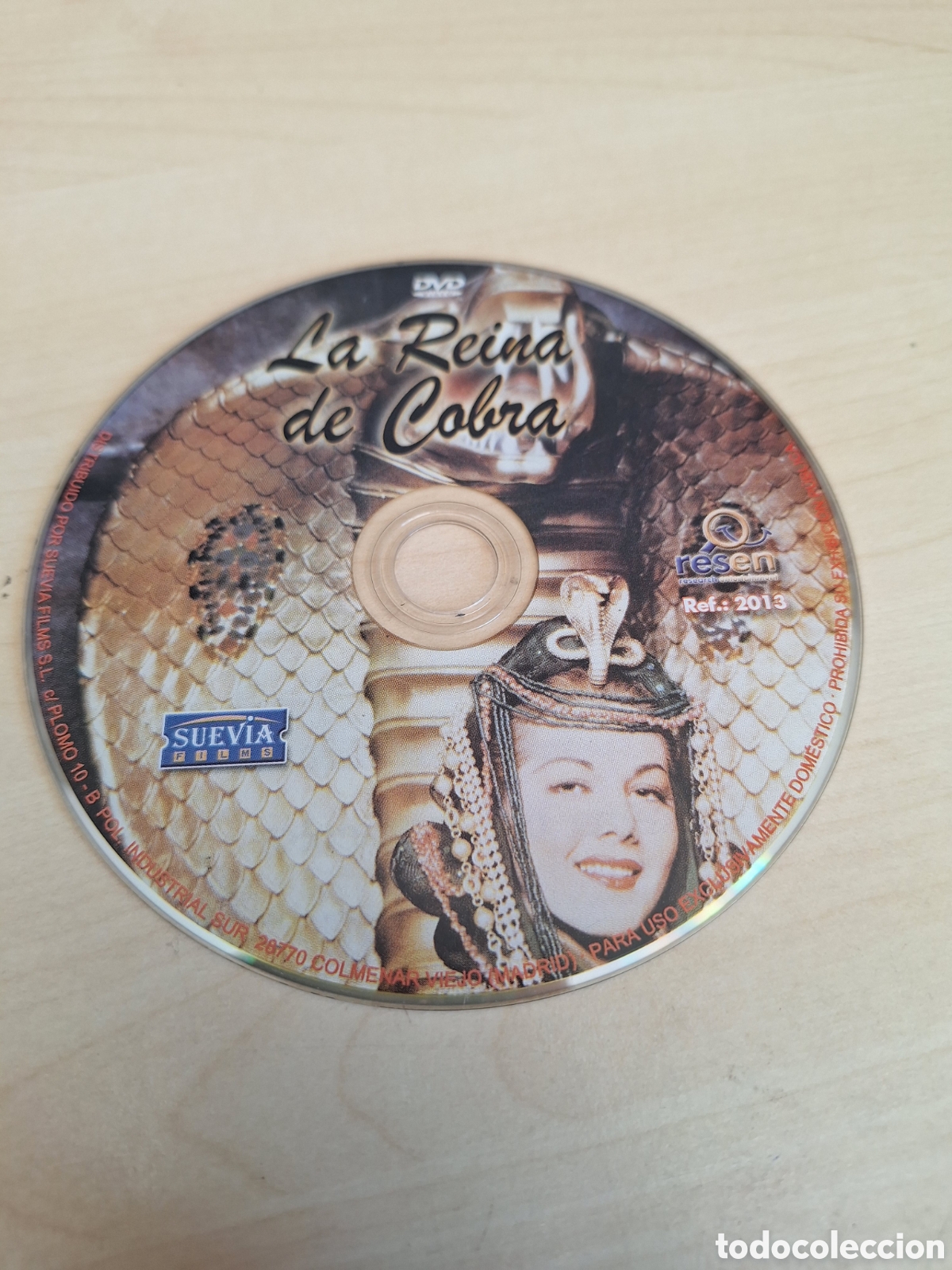 Cine: SD1690 la reina de cobra DVD SOLO DISCO