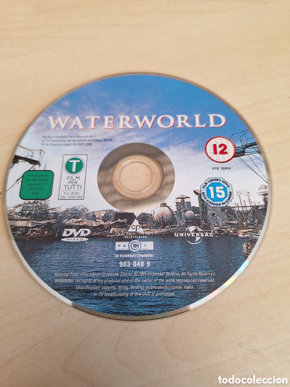 Cine: SD1692 waterworld DVD SOLO DISCO