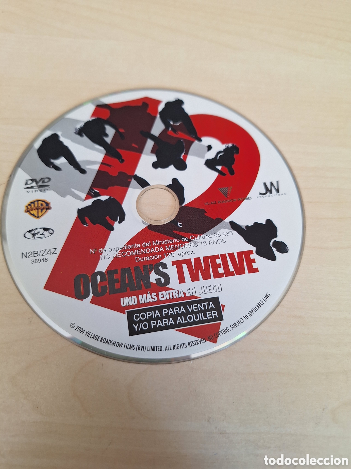 Cine: SD1695 oceans twelve DVD SOLO DISCO