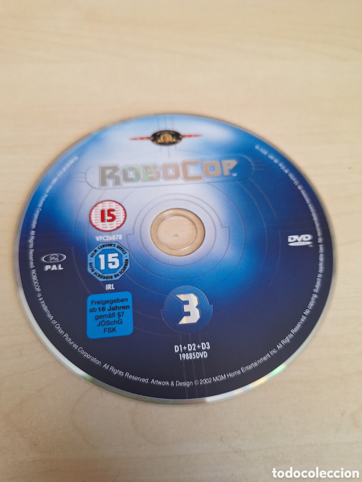 Cine: SD1705 robocop 3 DVD SOLO DISCO