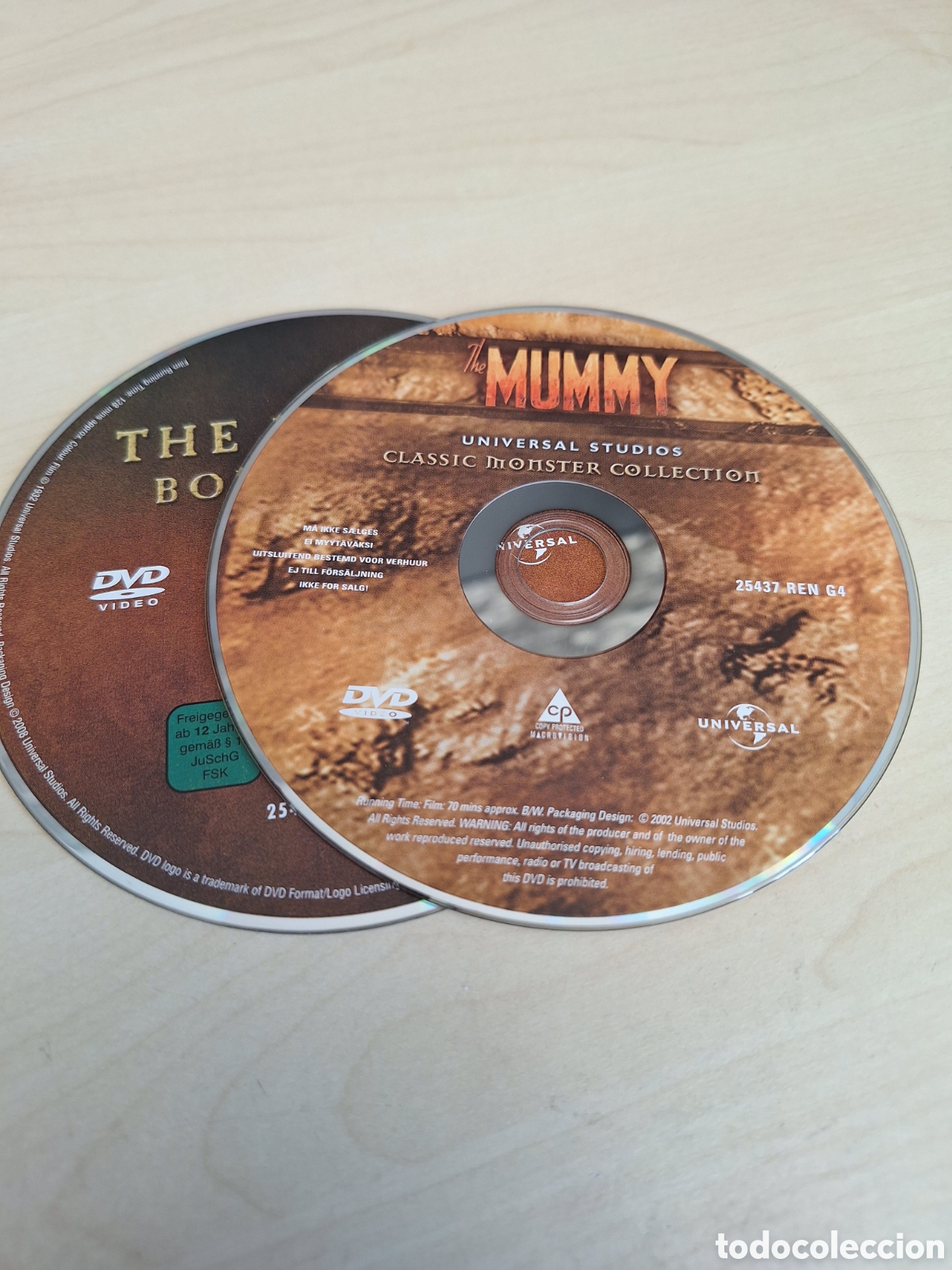 Cine: SD1719 la momia DVD SOLO DISCO