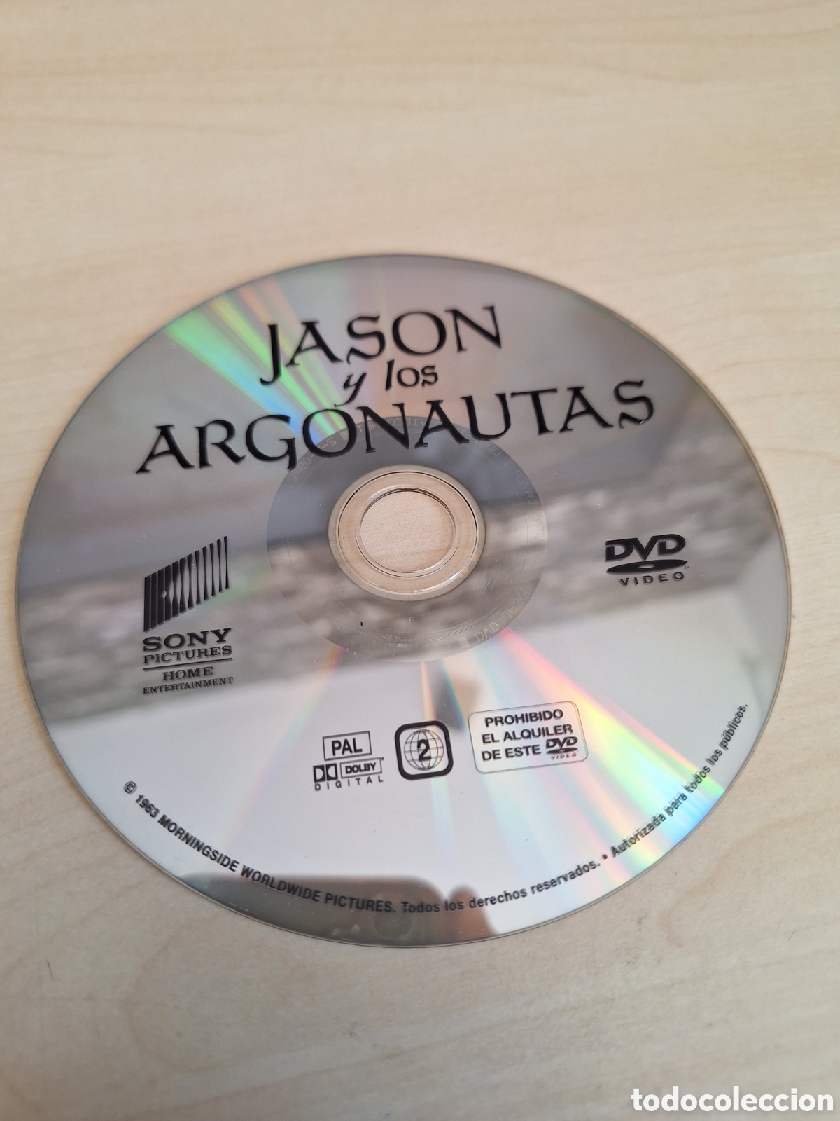 Cine: SD1727 jason y los argonautas DVD SOLO DISCO