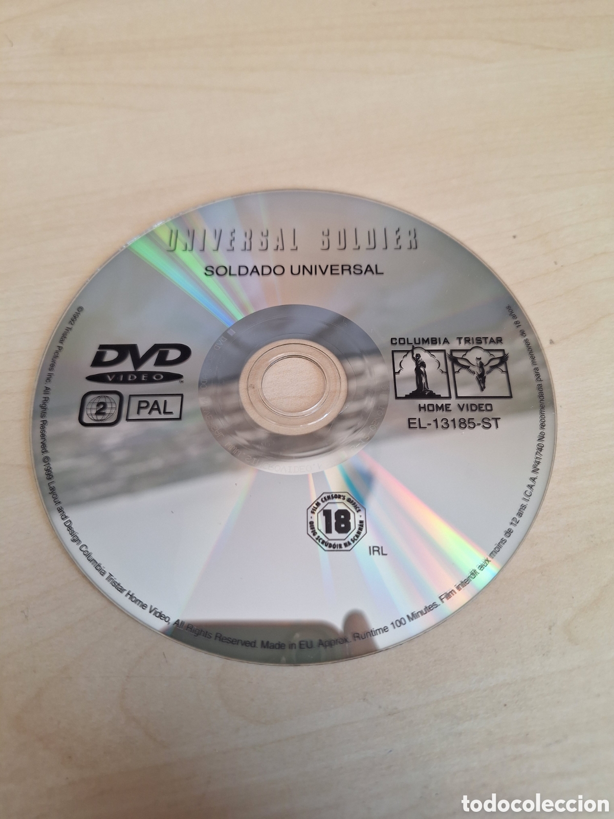 Cine: SD1732 soldado universal DVD SOLO DISCO