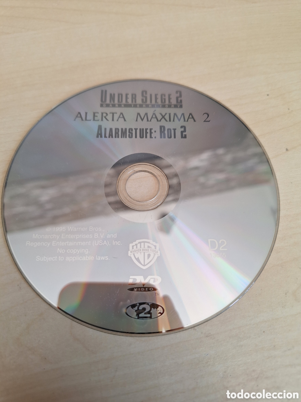 Cine: SD1737 alerta m&aacute;xima 2 DVD SOLO DISCO
