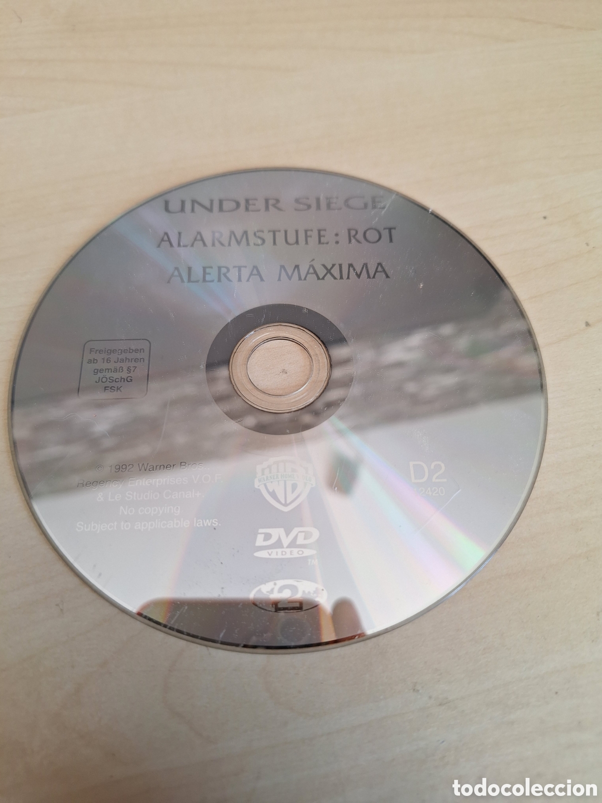 Cine: SD1738 alerta maxima DVD SOLO DISCO