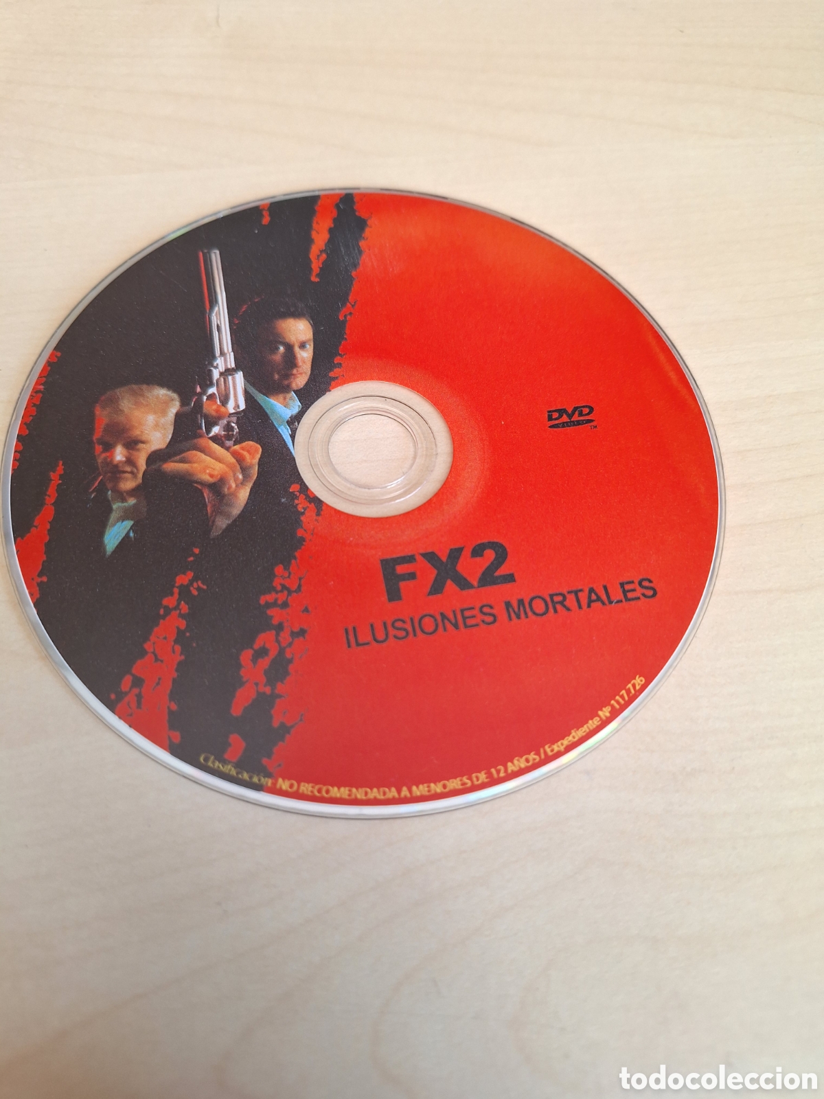 Cine: SD1739 fx2 ilusiones mortales DVD SOLO DISCO