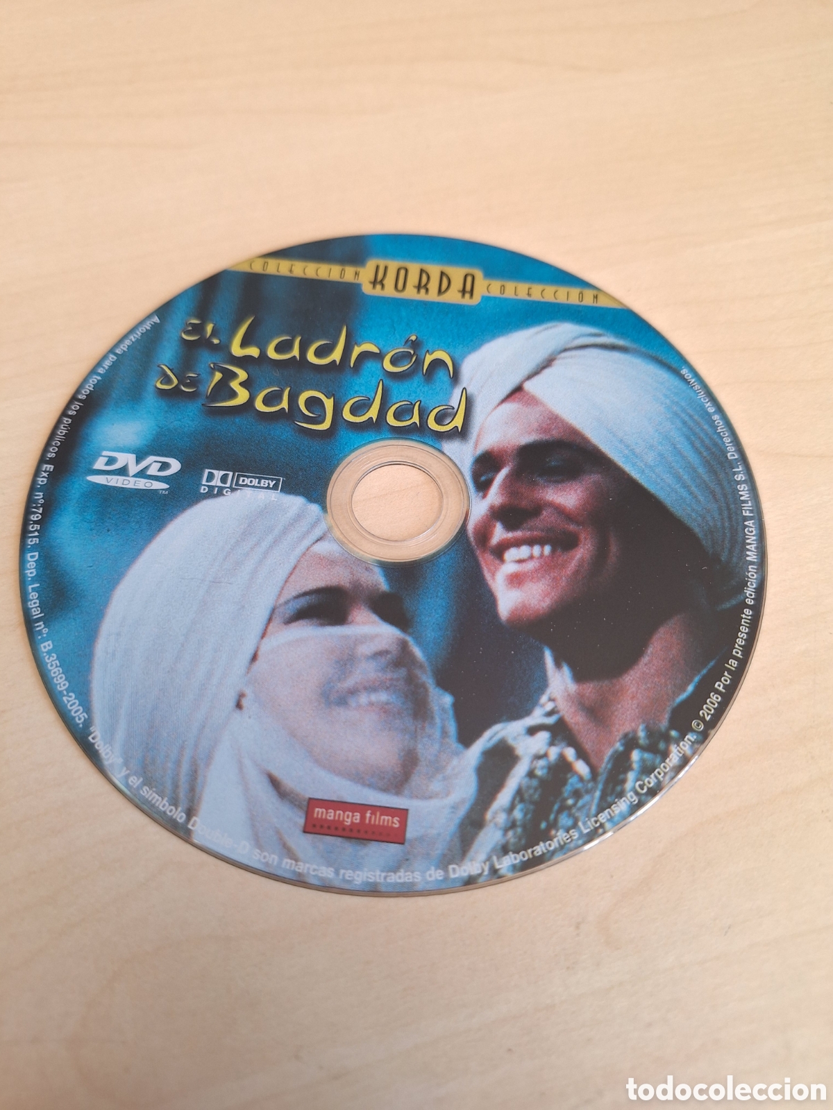 Cine: SD1742 el ladron de bagdad DVD SOLO DISCO