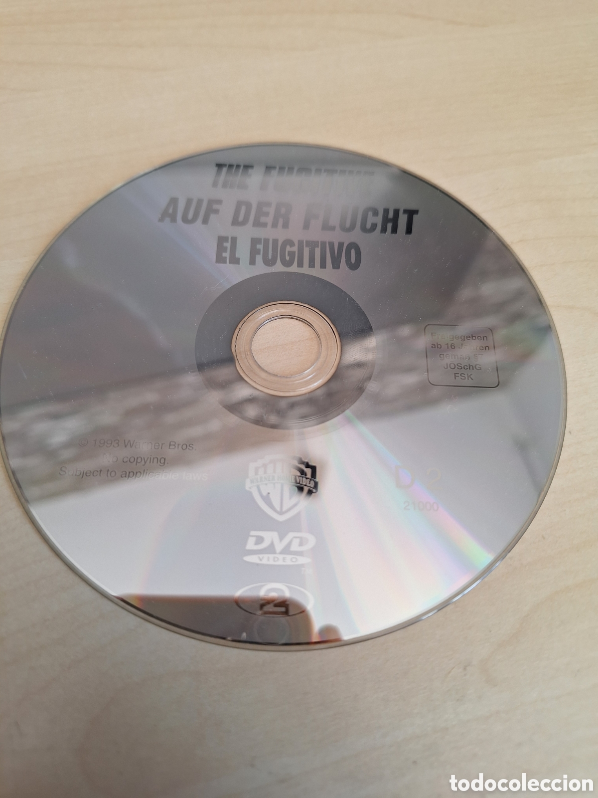 Cine: SD1747 el fugitivo DVD SOLO DISCO