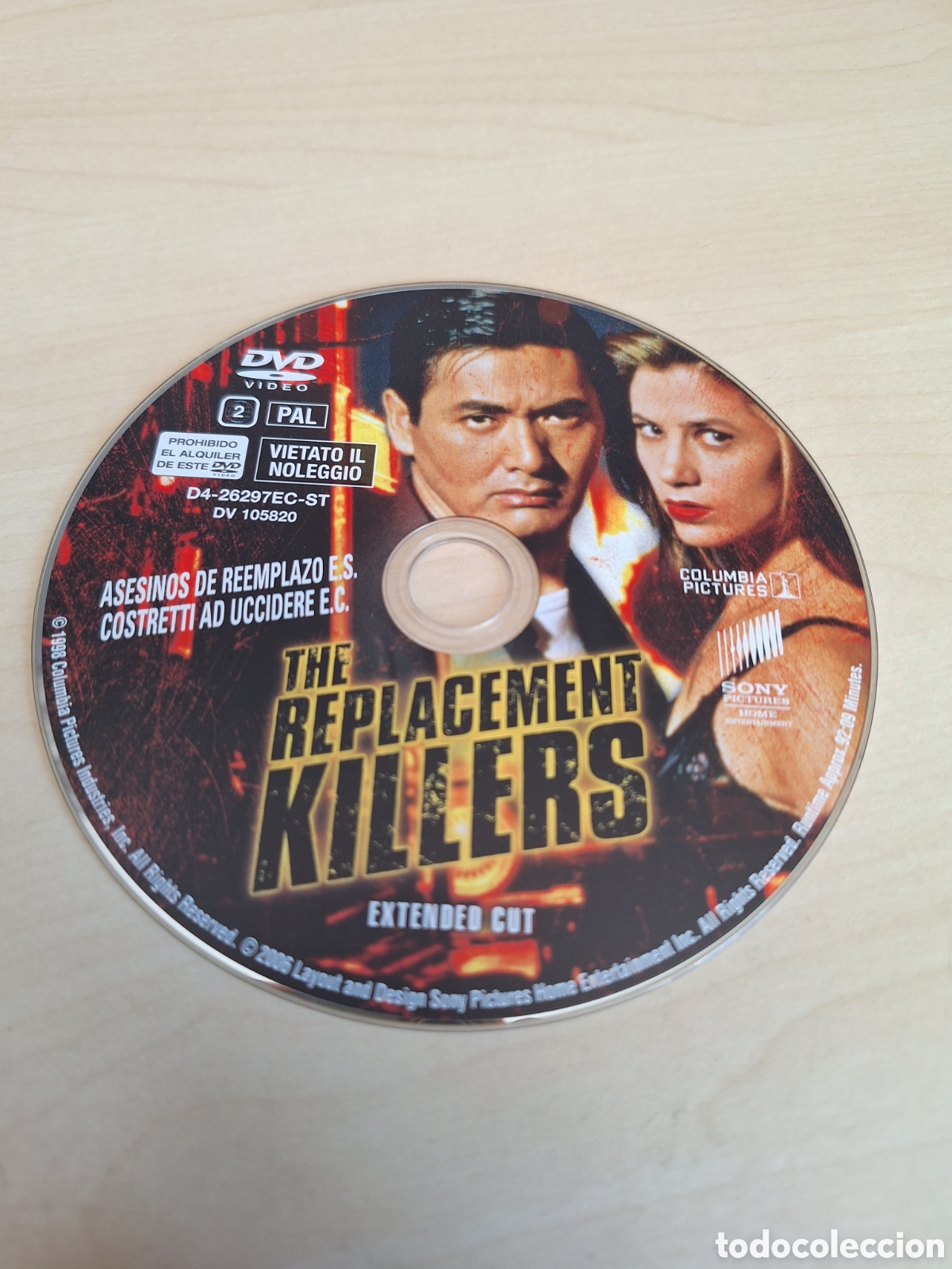 Cine: SD1748 asesinos de remplazo DVD SOLO DISCO
