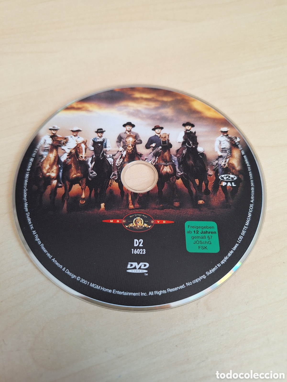 Cine: SD1754 los siete magn&iacute;ficos DVD SOLO DISCO