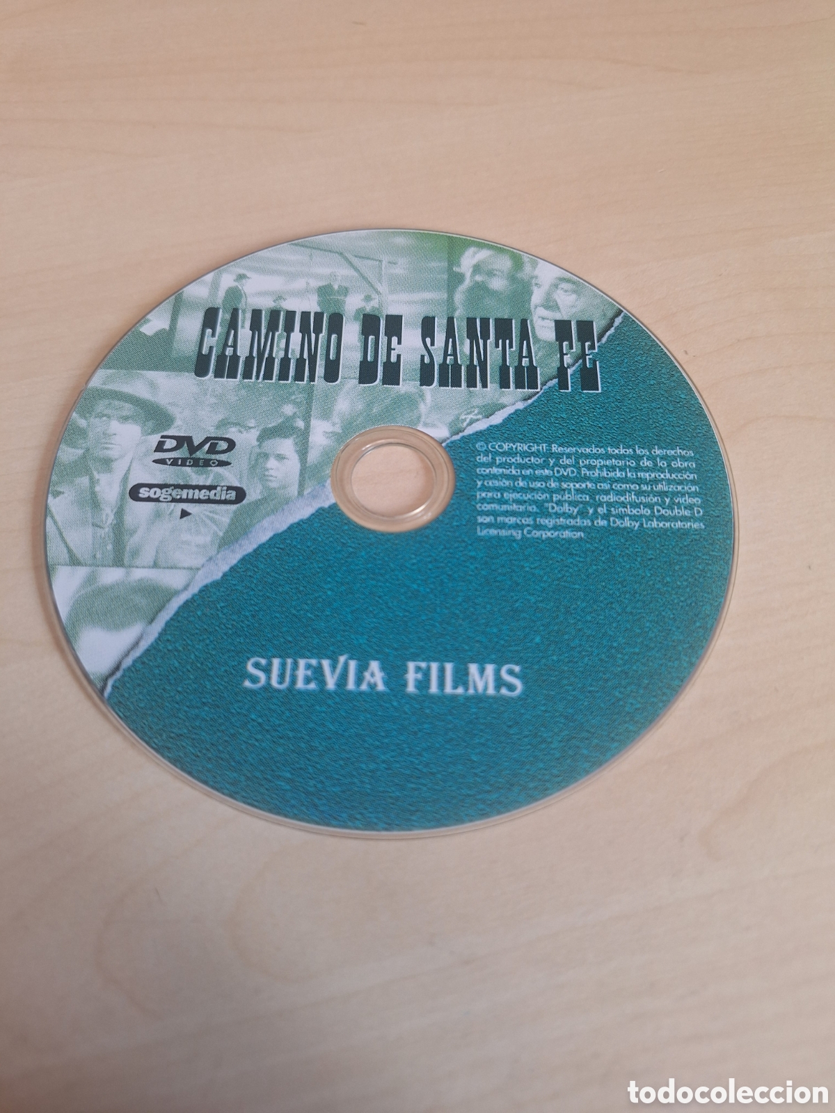 Cine: SD1755 camino de santa fe DVD SOLO DISCO