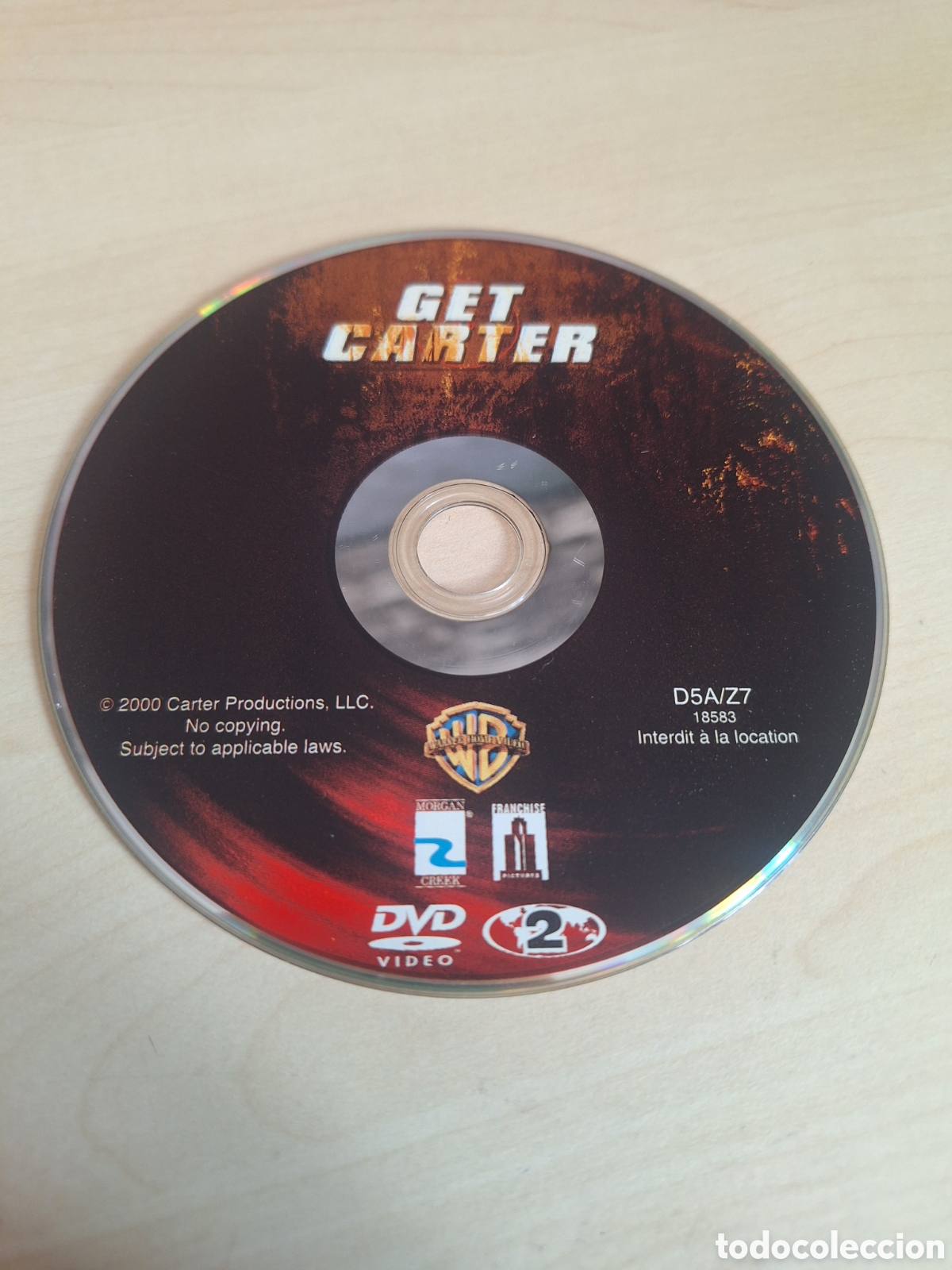 Cine: SD1756 get carter DVD SOLO DISCO