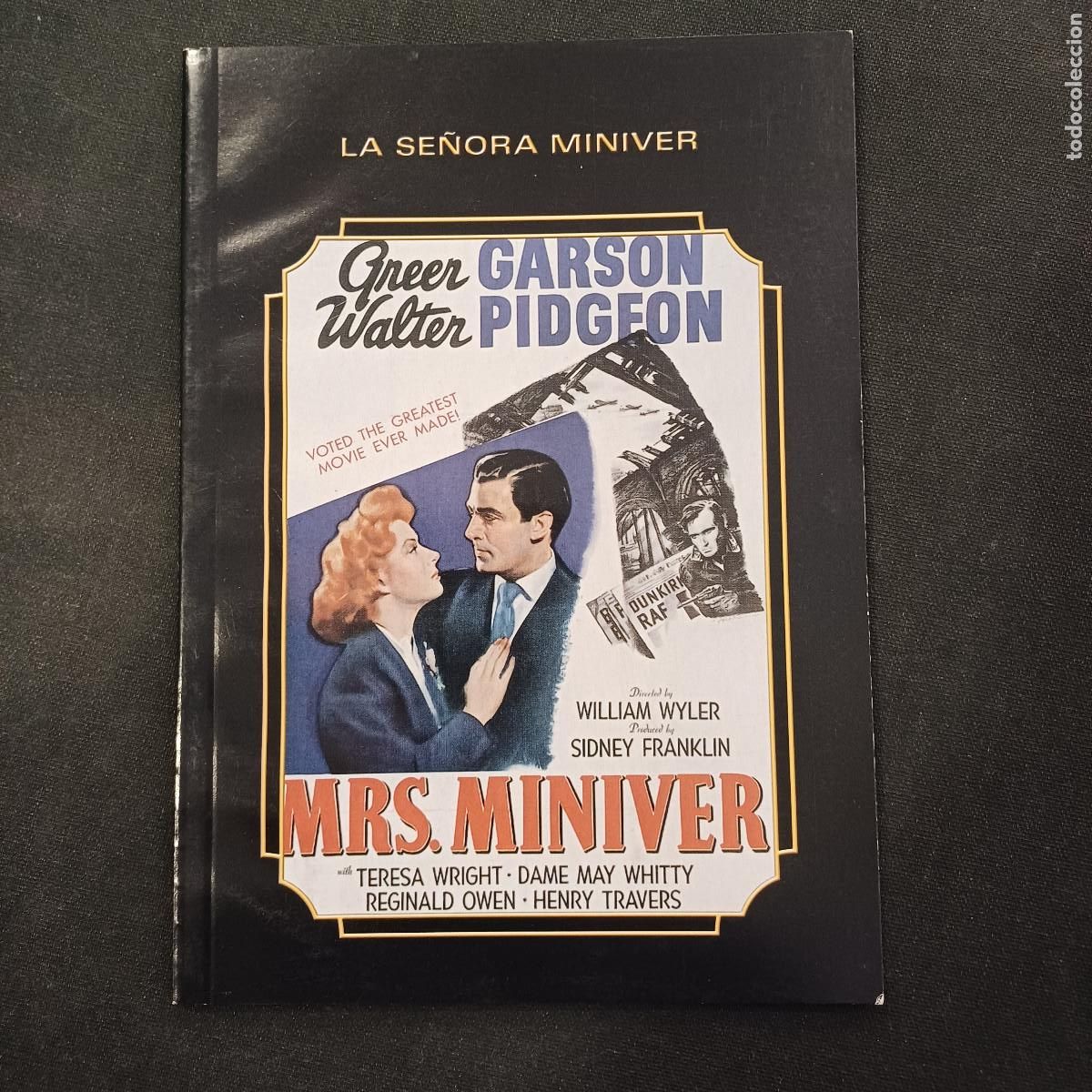 Cine: LIBRETO PARA DVD/LA SE&Ntilde;ORA MINIVER.