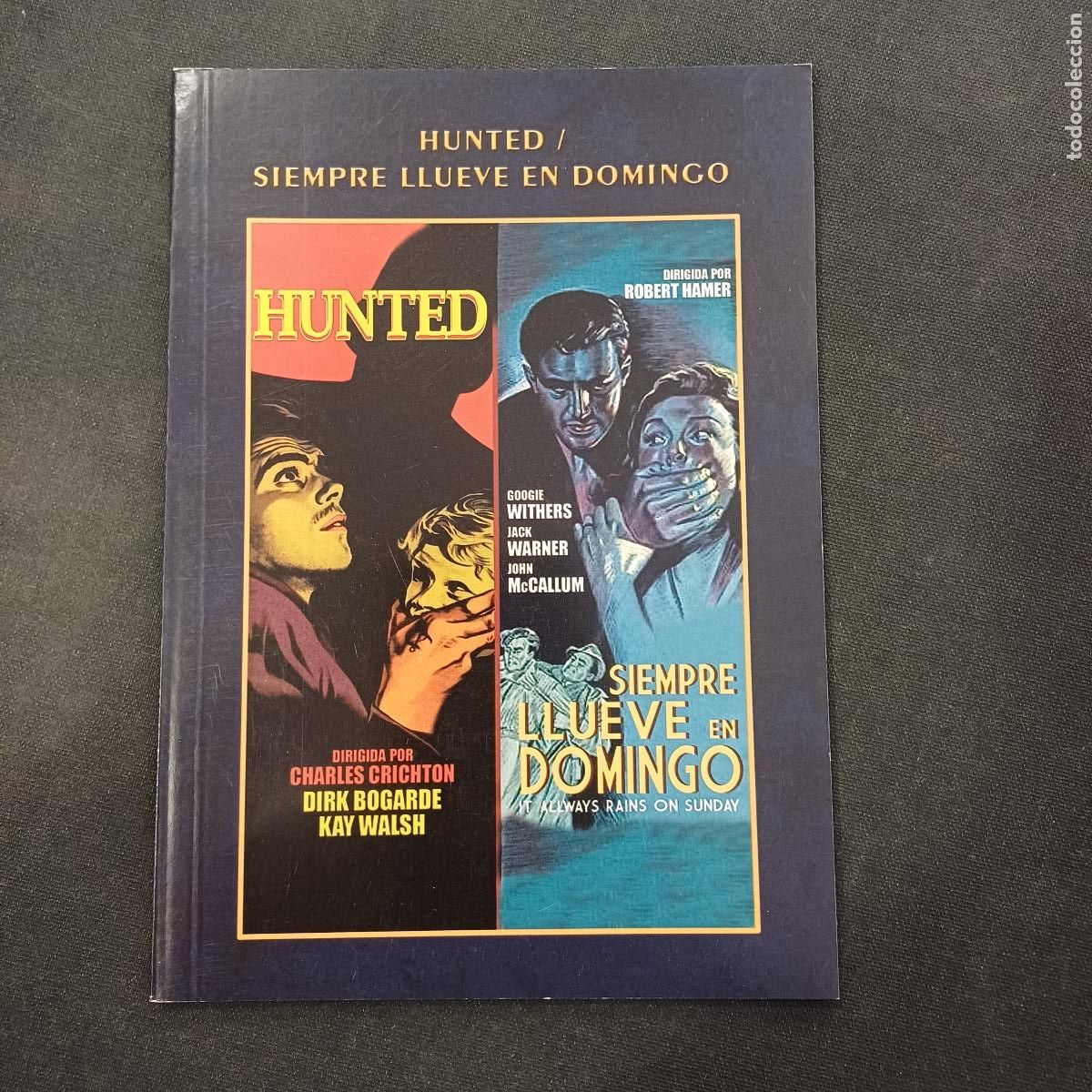 Cine: LIBRETO PARA DVD/HUNTED-SIEMPRE LLUEVE EN DOMINGO.