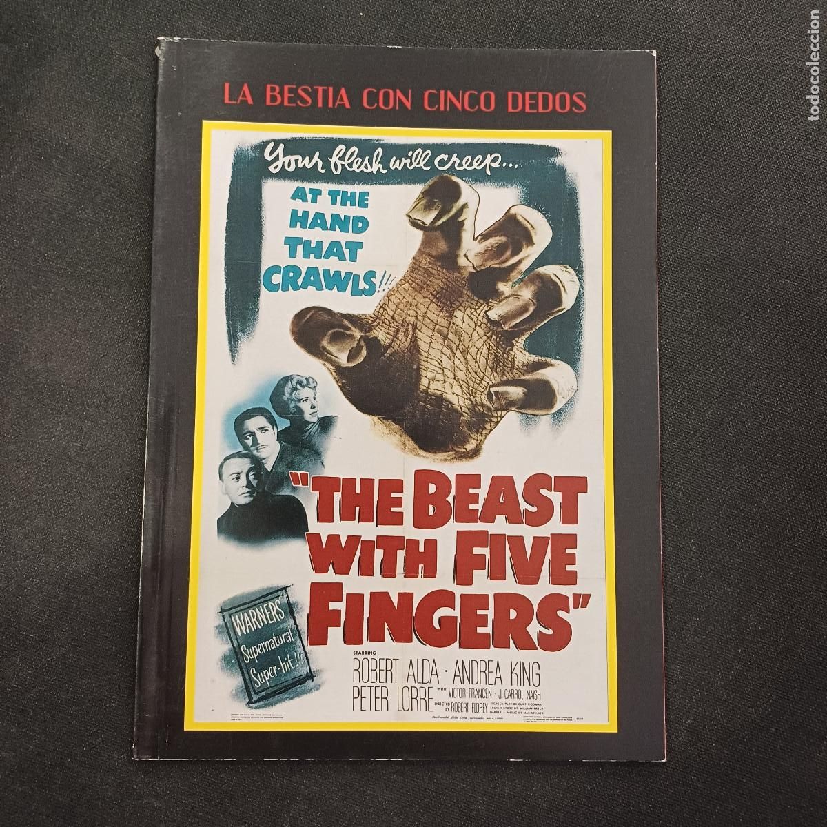 Kino: LIBRETO PARA DVD/LA BESTIA CON CINCO DEDOS.