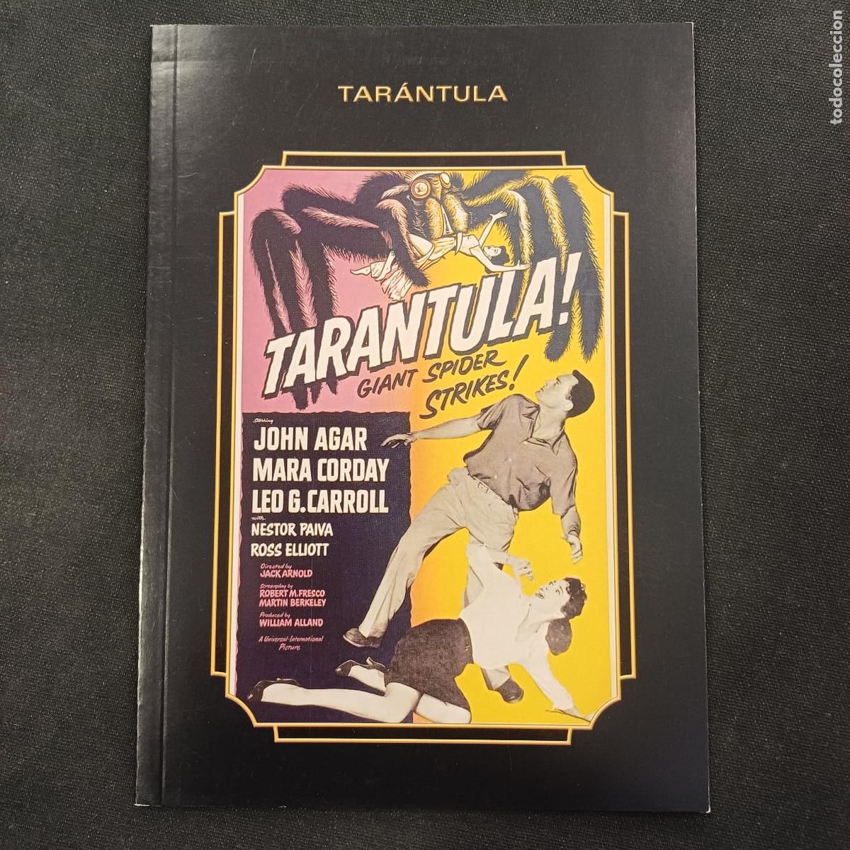 Cine: LIBRETO PARA DVD/TARANTULA.