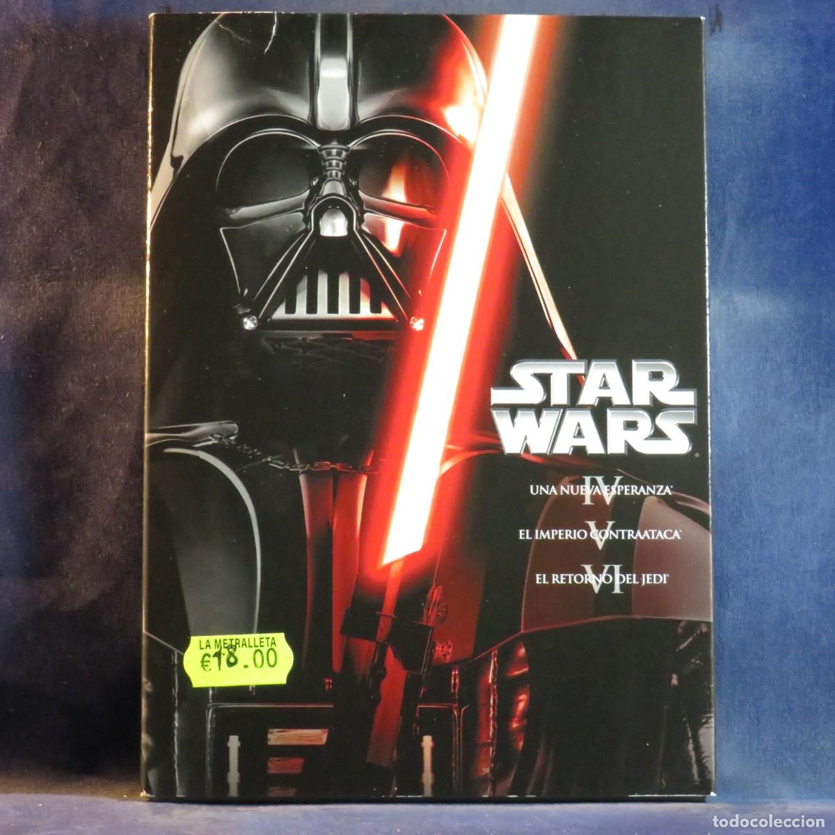 Cine: STAR WARS - EPISODIO IV, V Y VI - 3 DVD