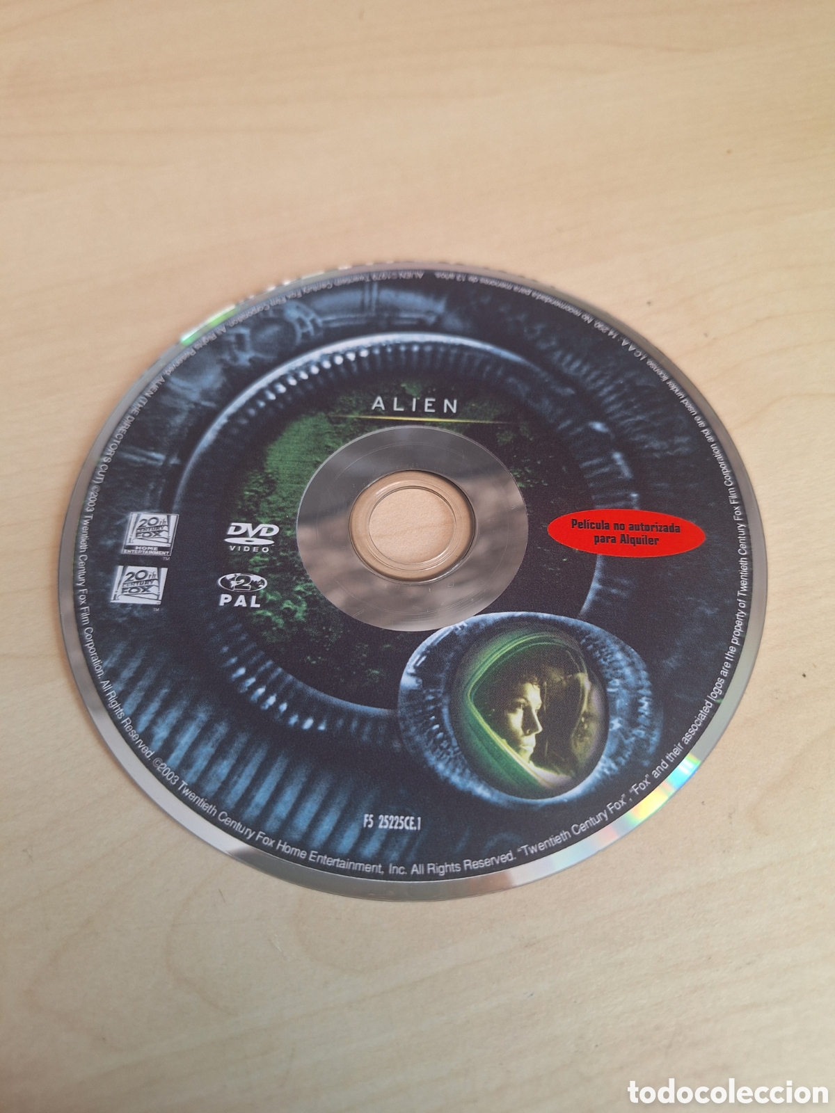 Cine: SD1783 alien DVD SOLO DISCO