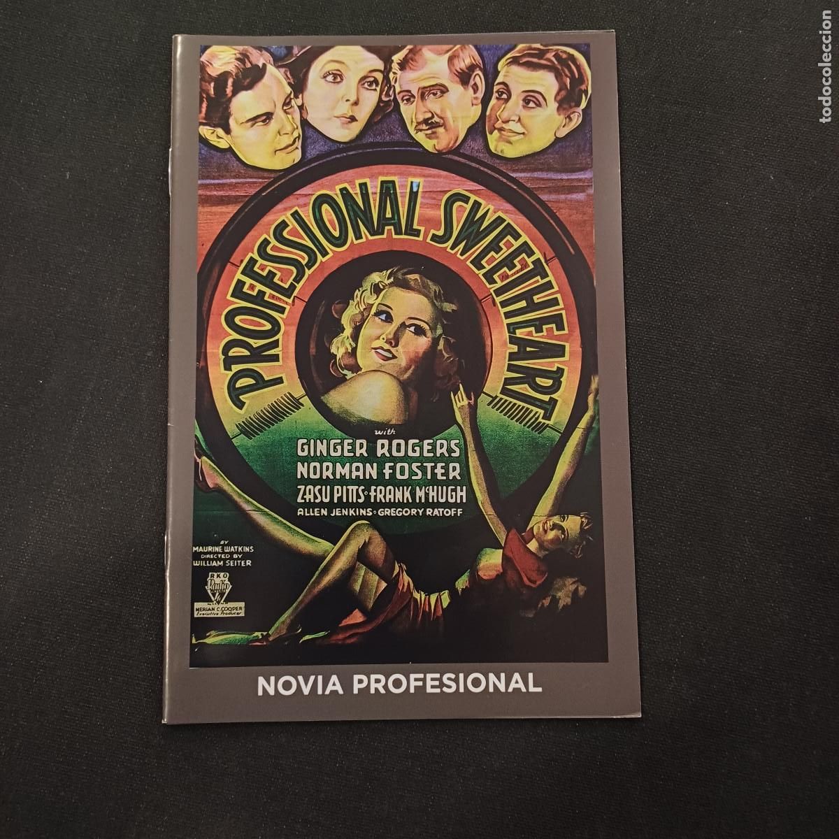 Cine: LIBRETO PARA DVD/NOVIA PROFESIONAL.