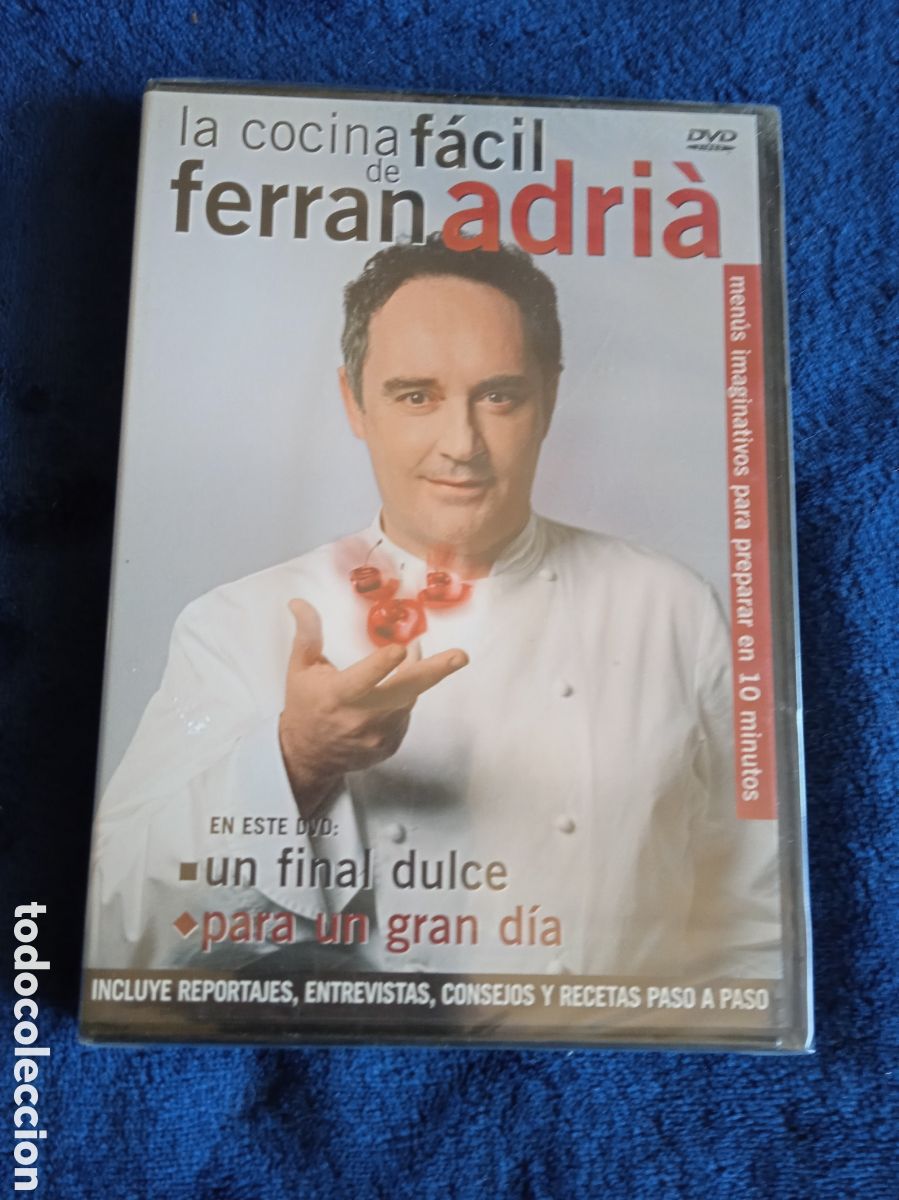 Cinema: DVD - LA COCINA FACIL DE FERRAN ADRIA - UN FINAL DULCE. PARA UN GRAN DIA. -NUEVO PRECINTADO