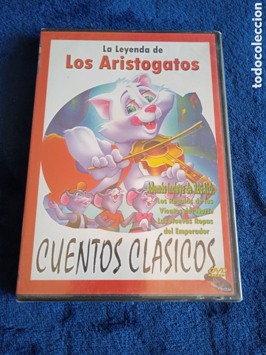 Cinema: DVD - LA LEYENDA DE LOS ARISTOGATOS -CUENTOS CLASICOS -NUEVO PRECINTADO