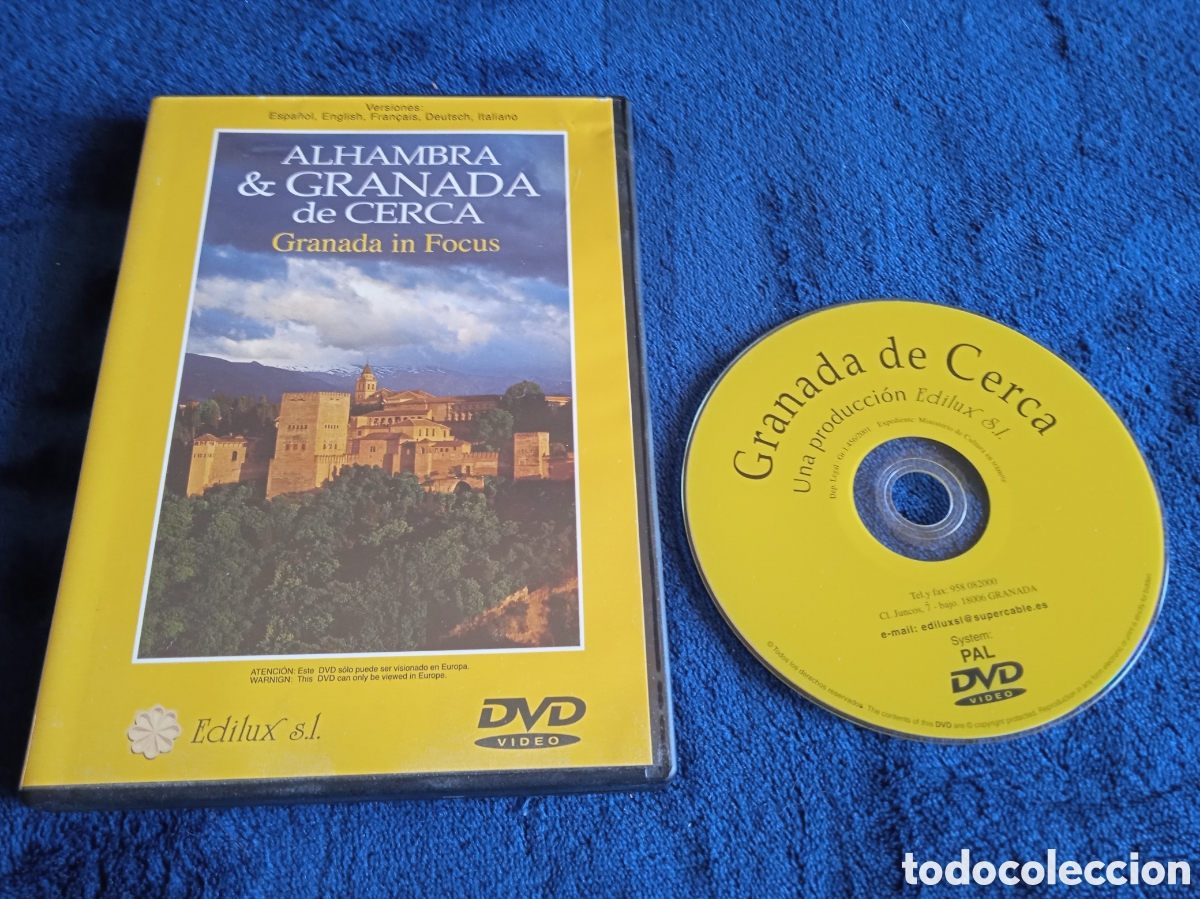 DVD - GRANADA DE CERCA