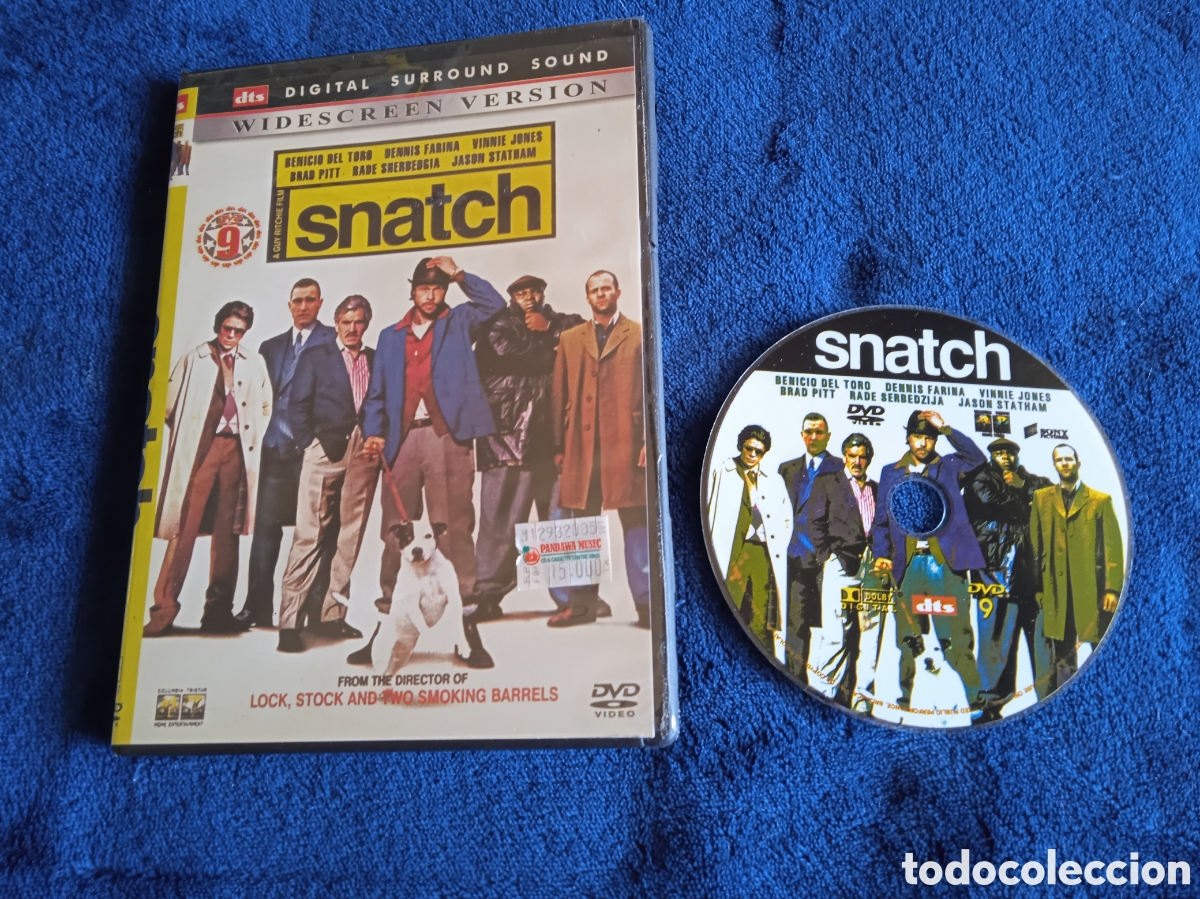 Cinema: DVD - SNATCH - BRAD PITT -EN INGLES