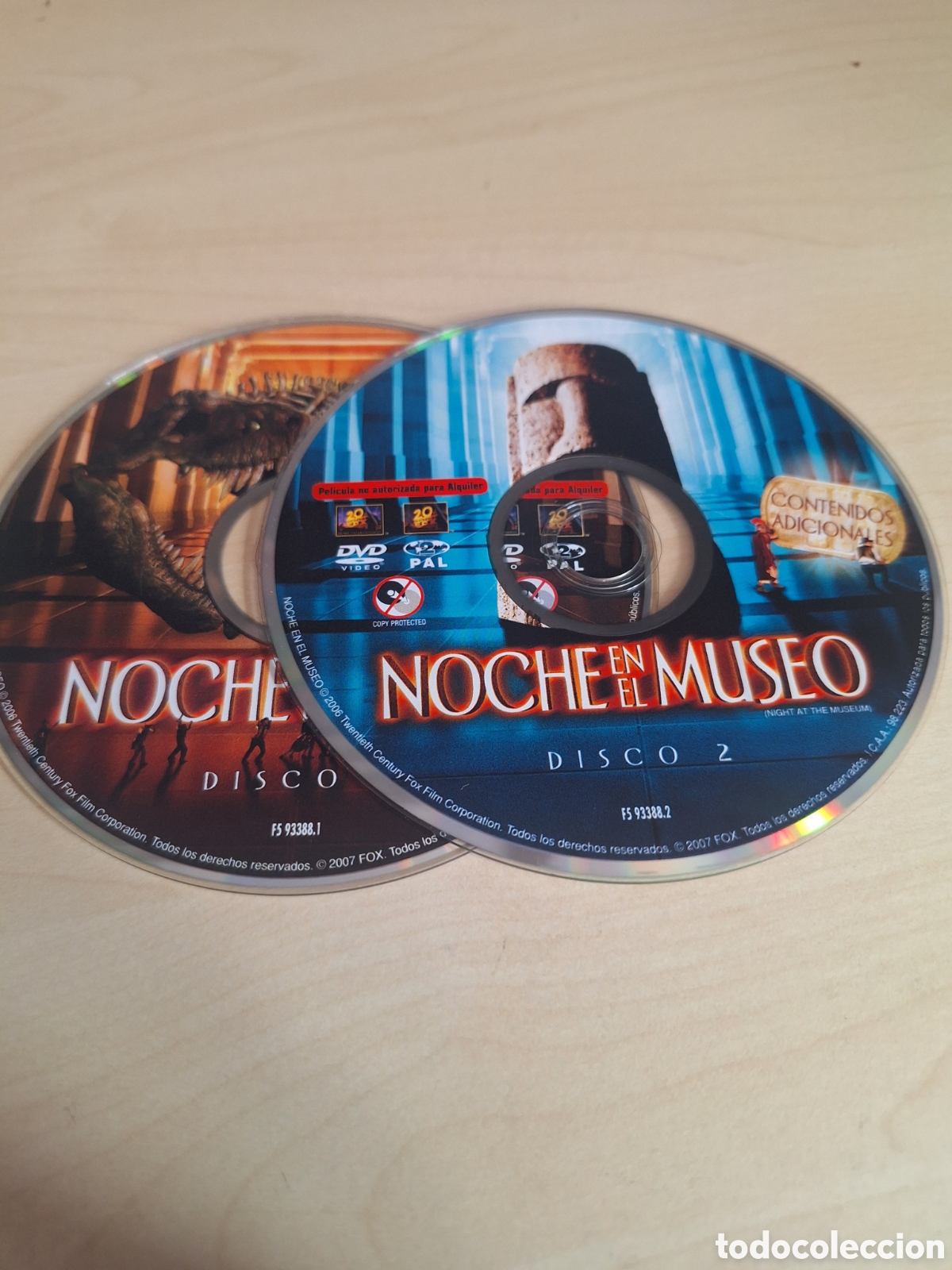 Cine: SD1793 noche en el museo DVD SOLO DISCO