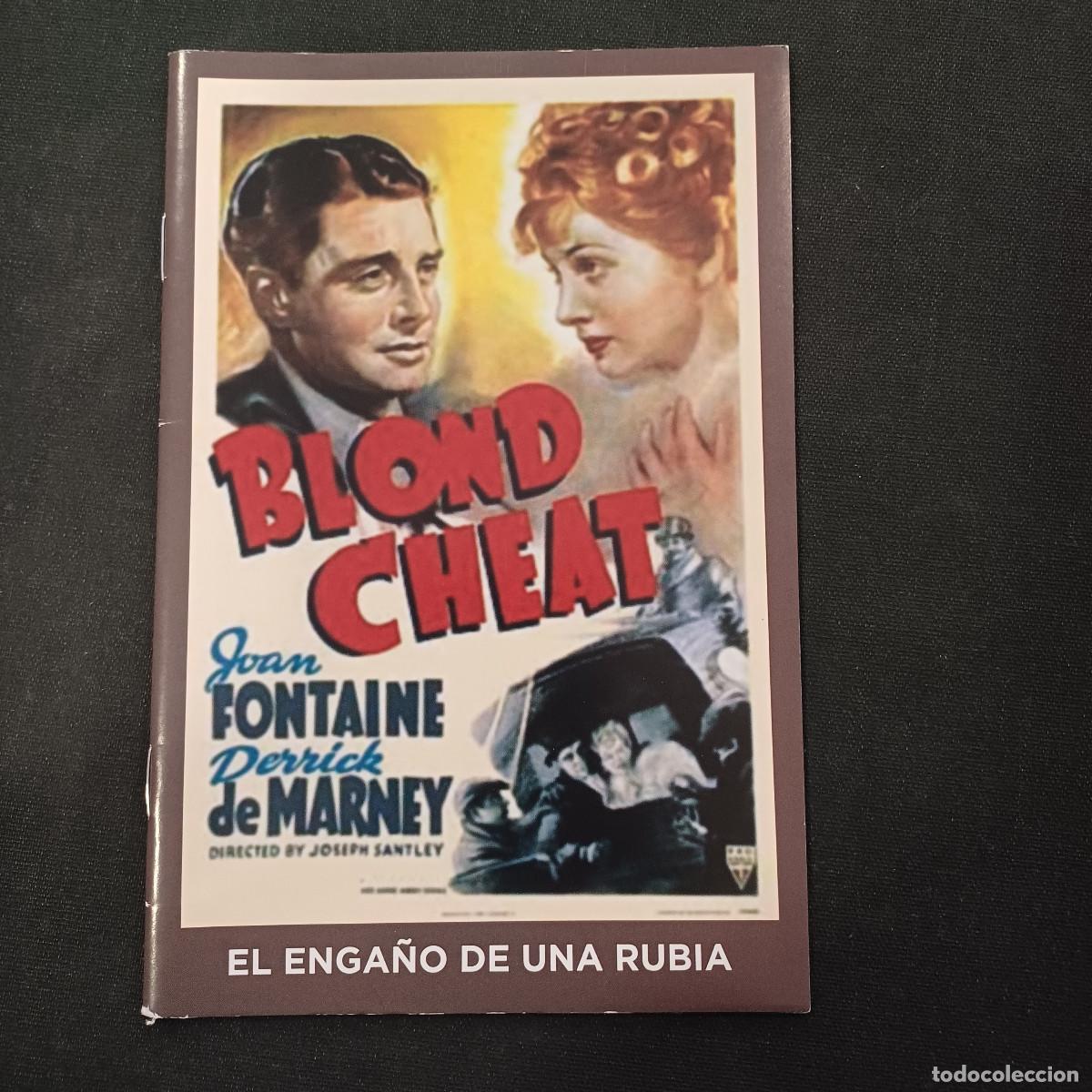 Cine: LIBRETO PARA DVD/EL ENGA&Ntilde;O DE UNA RUBIA.