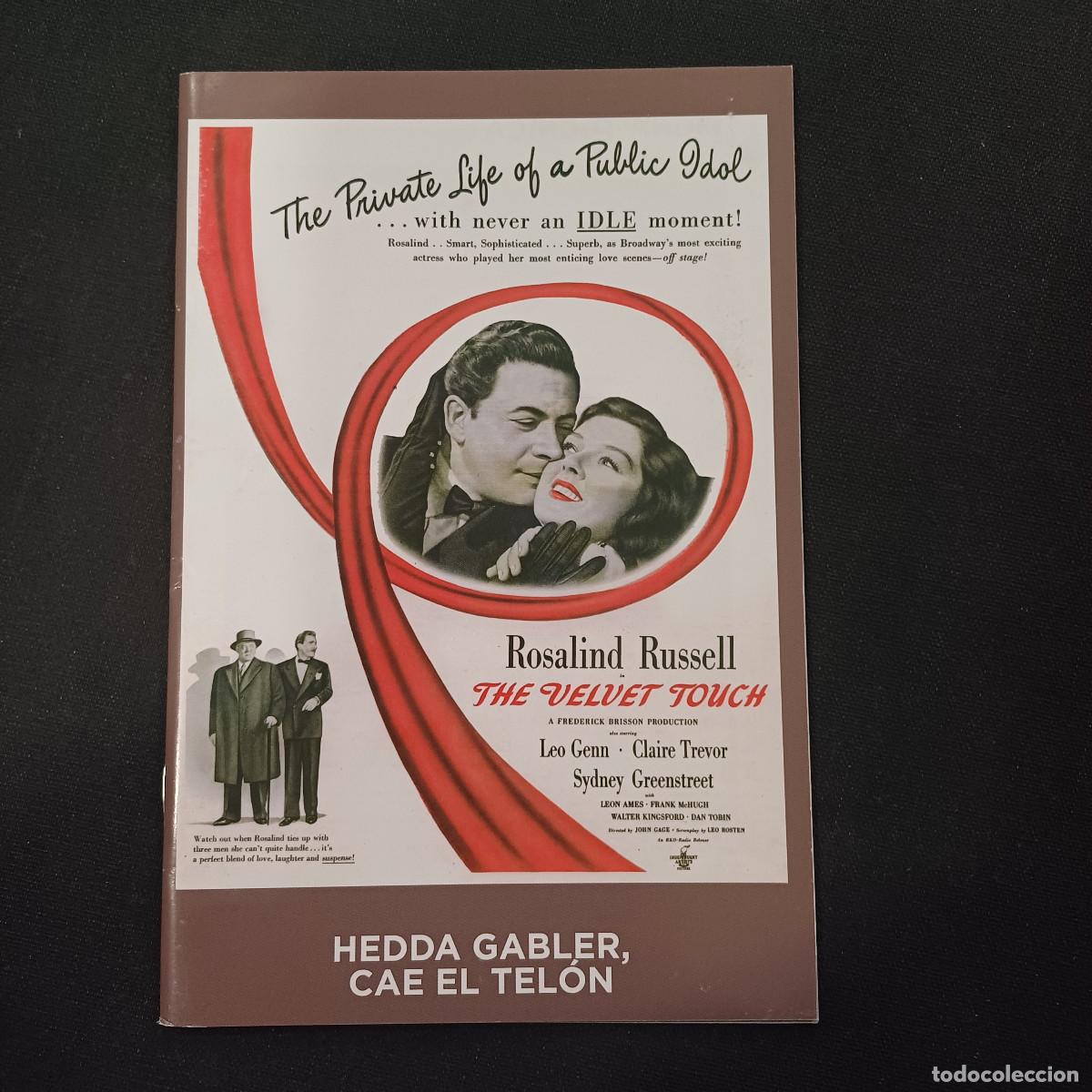 Cine: LIBRETO PARA DVD/HEDDA GABLER,CAE EL TELON.