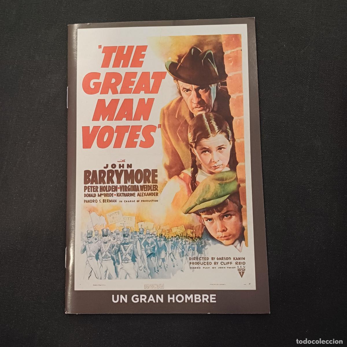 Cine: LIBRETO PARA DVD/UN GRAN HOMBRE.