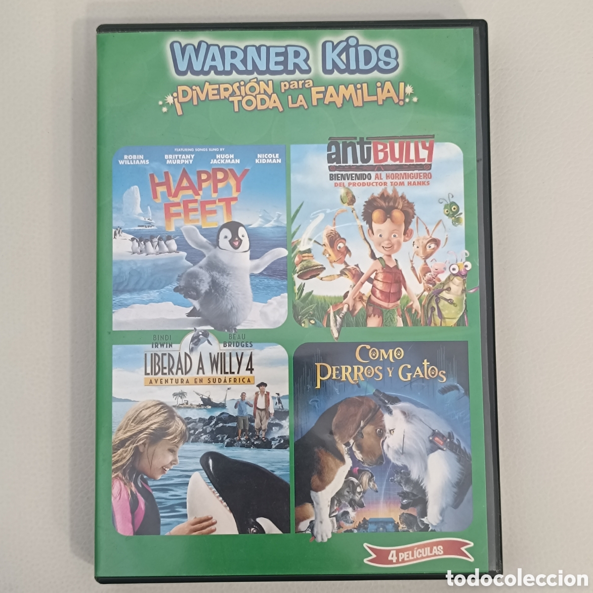 Cine: DVD &rdquo; Warner Kids&rdquo; Diversi&oacute;n para toda la familia.