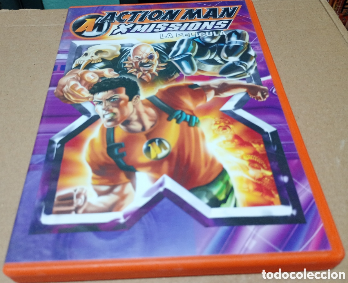 Cine: Action man x missions la pel&iacute;cula DVD
