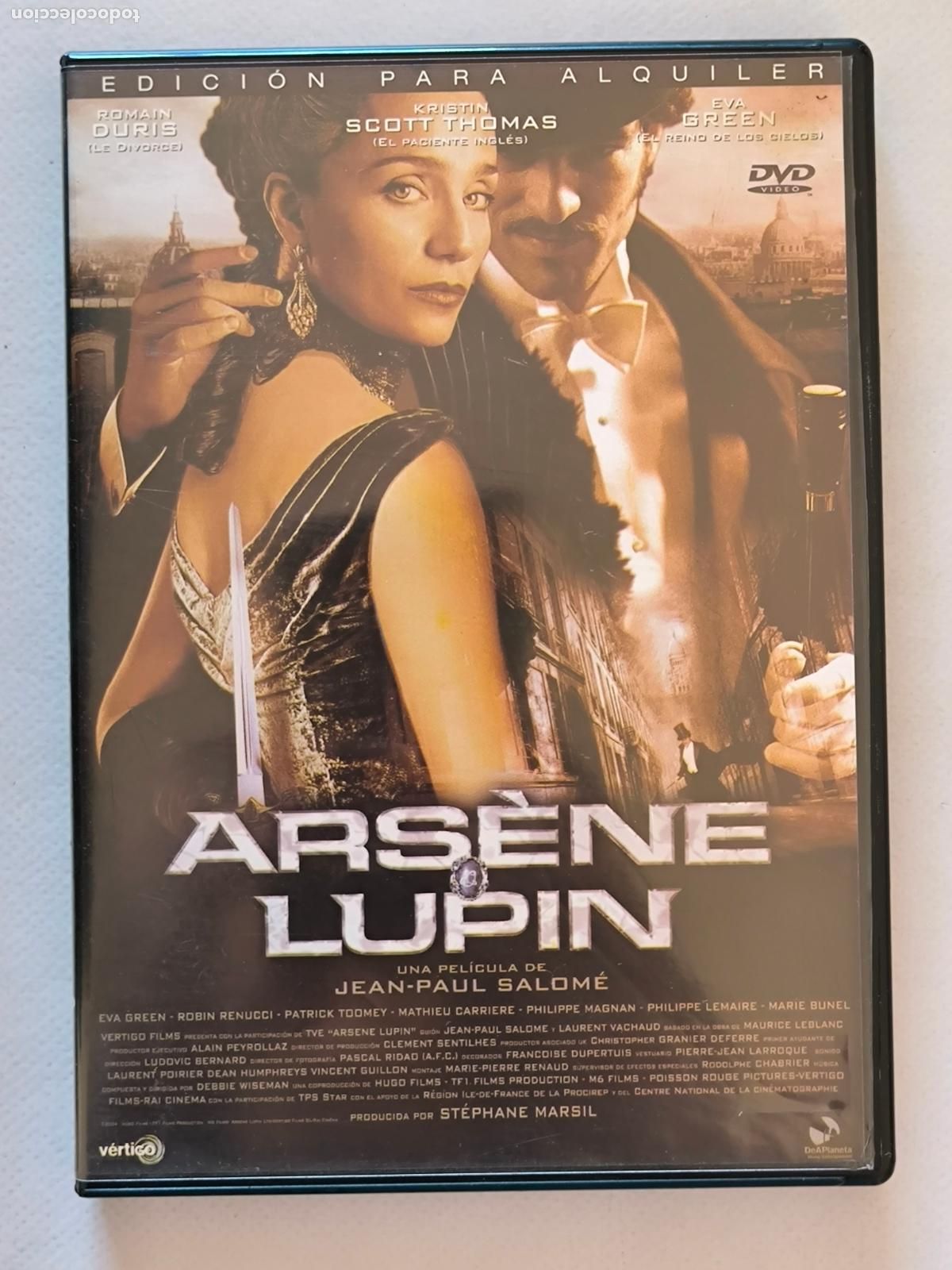 Cine: DVD ARSENE LUPIN - EDICION DE ALQUILER (5GA)