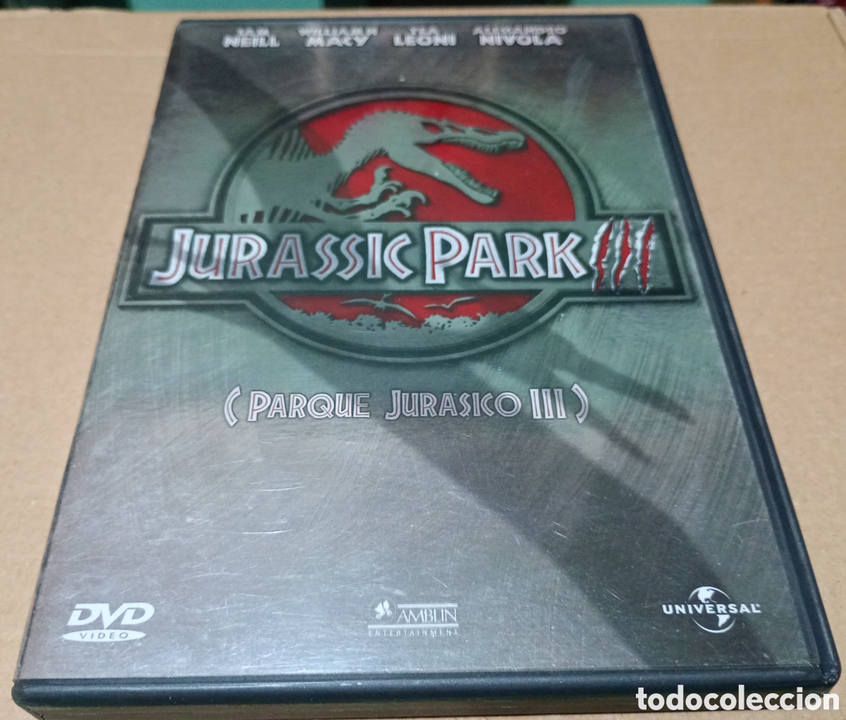 Cine: Parque Jur&aacute;sico 3 DVD