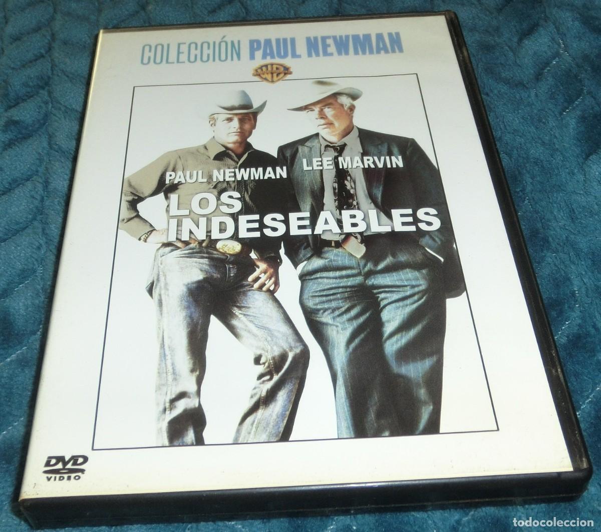 Cine: DVD LOS INDESEABLES PAUL NEWMAN/LEE MARVIN [COLECCI&Oacute;N PAUL NEWMAN] (PERFECTO ESTADO - UN SOLO USO)