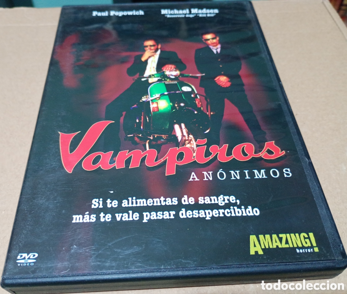 Cine: Vampiros an&oacute;nimos DVD amazing horror