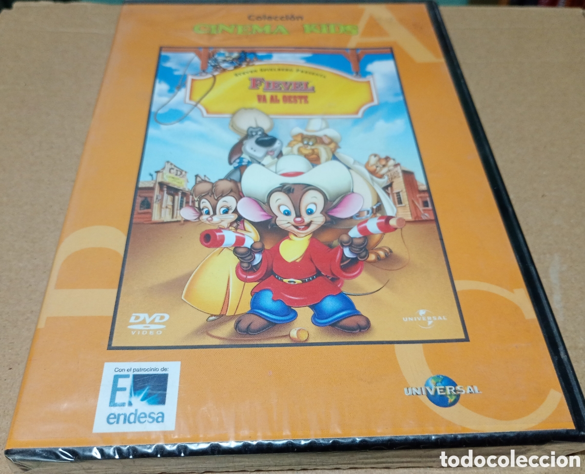 Cinema: Fievel Va al oeste DVD NUEVO PRECINTADO