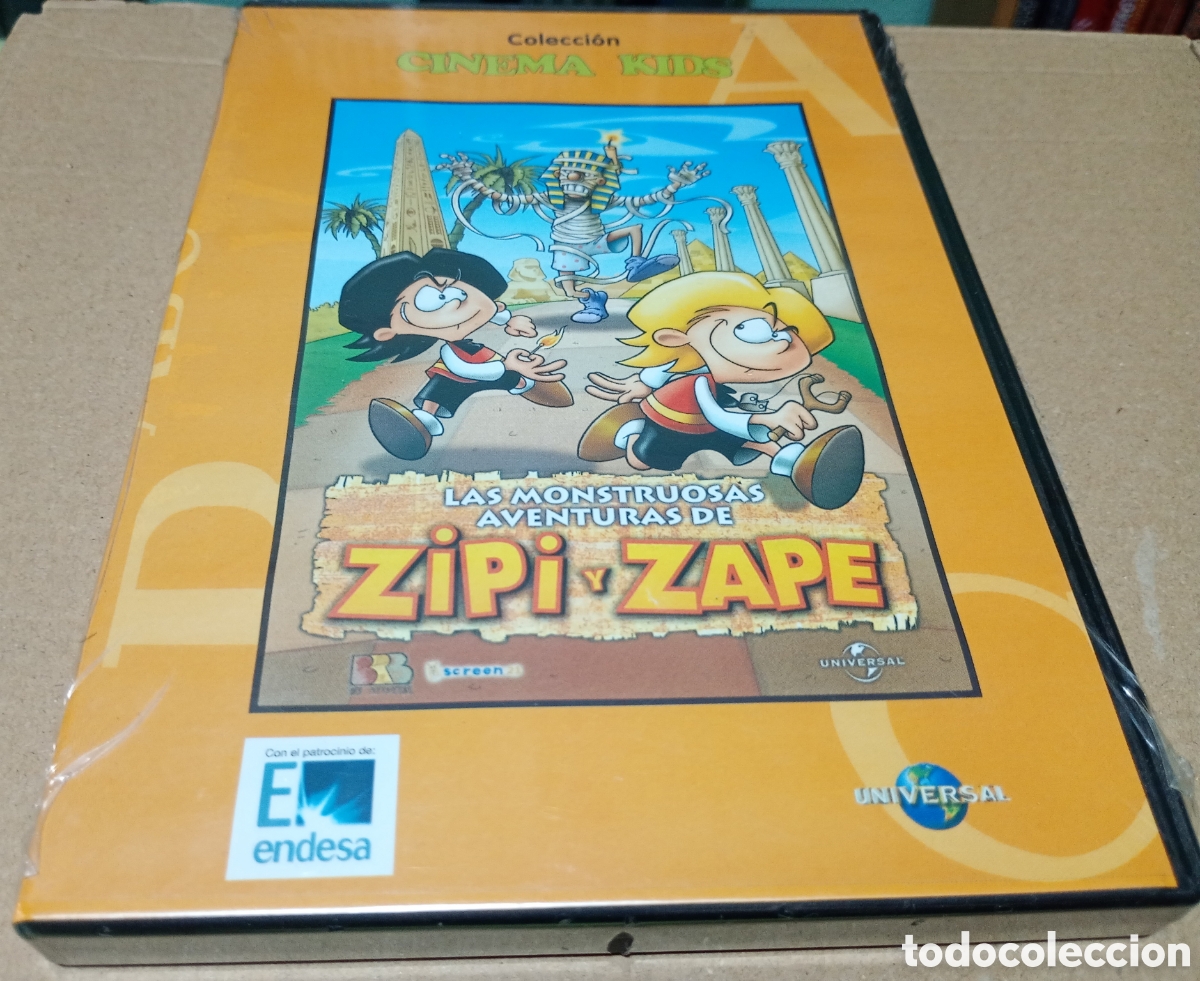 Cine: Las monstruosas aventuras de Zipi y Zape DVD NUEVO PRECINTADO